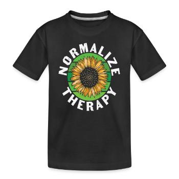 Continuez à aller de l’avant Nouveau rétro - T-shirt bio Premium Enfant - noir - Devant