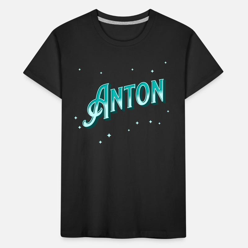 Anton name personalized Kids' Premium Organic T-Shirt