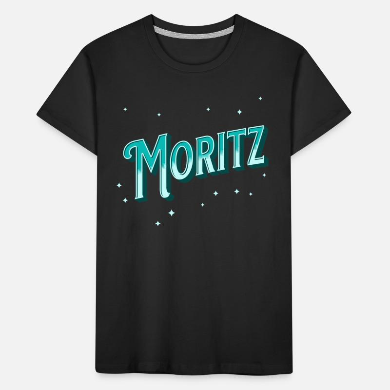 Moritz name personalized Kids' Premium Organic T-Shirt