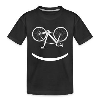 Gravel Bike - Ride Gravel Bike Gravel Road Bike - Kids' Premium Organic T-Shirt - black - Front
