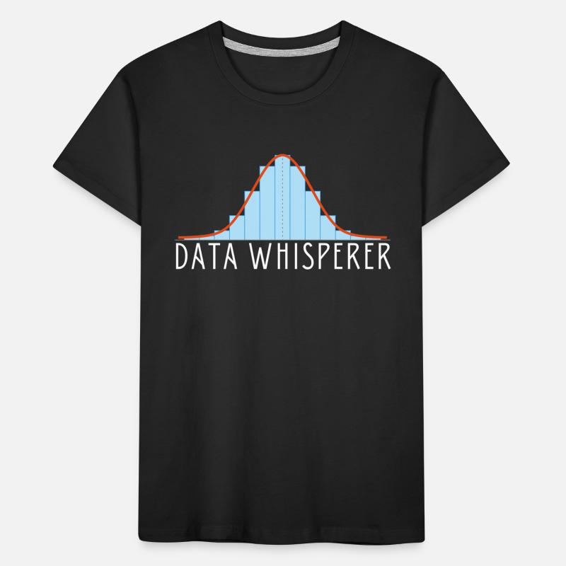 Normal Distribution Statistician Data Scientist Kinder Premium Bio T-Shirt
