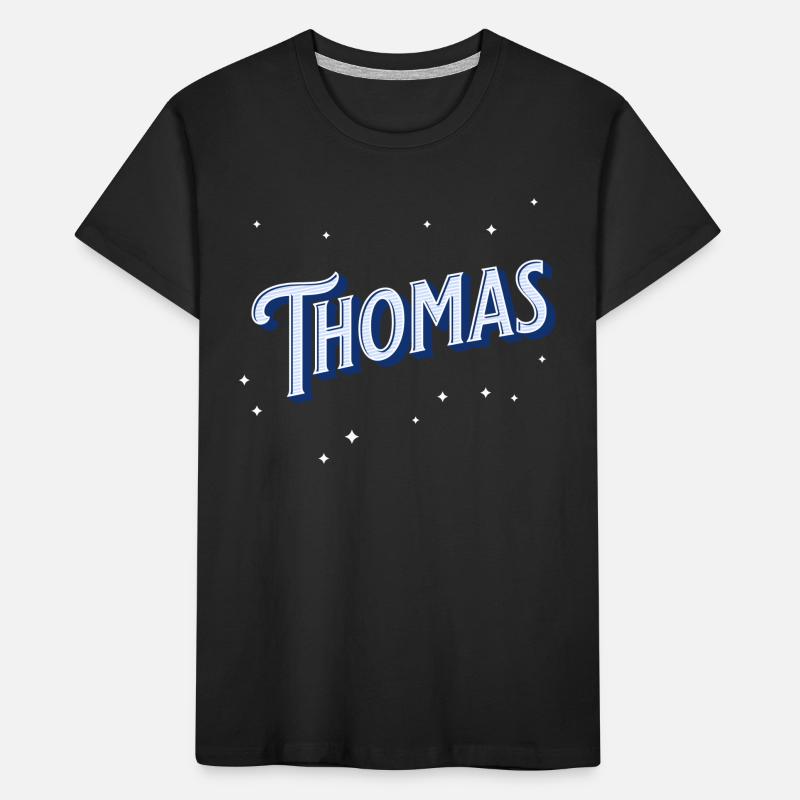 Thomas names personalized Kids' Premium Organic T-Shirt