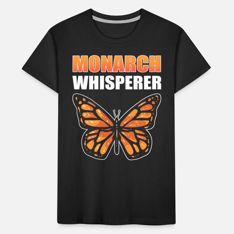 Monarque Chuchoteur Monarque Papillon T-shirt bio Premium Enfant