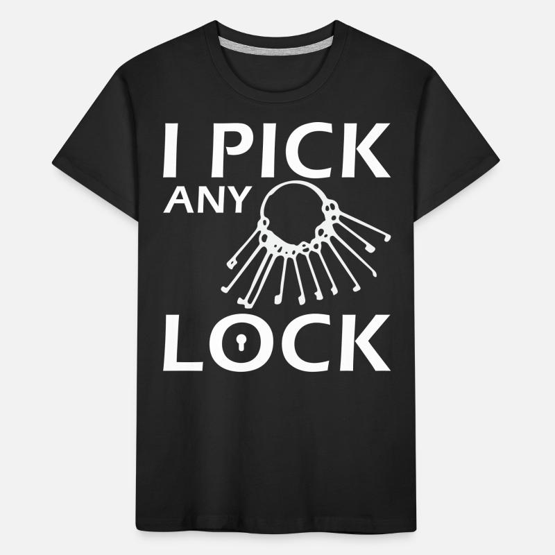 Security engineering locksmith Kids' Premium Organic T-Shirt