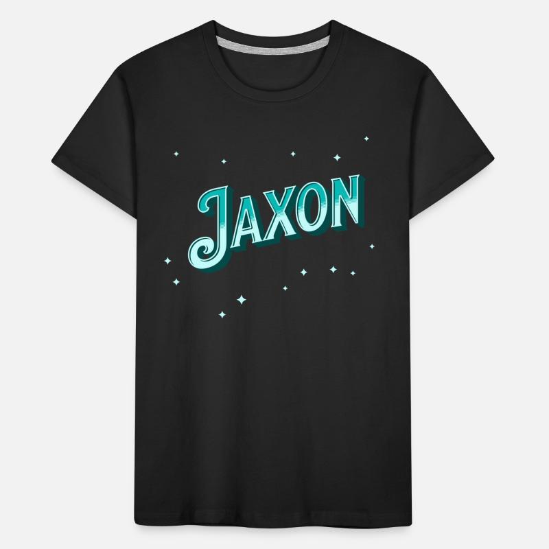 Jaxon names personalized Kids' Premium Organic T-Shirt