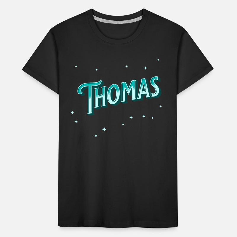 Thomas names personalized Kids' Premium Organic T-Shirt