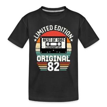 Édition Limitée Du Meilleur De L'original De 1982 - T-shirt bio Premium Enfant - noir - Devant