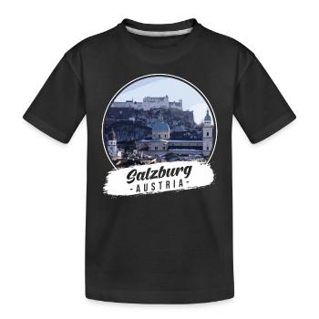 Britische Jungferninseln Souvenir - Kinder Premium Bio T-Shirt - Schwarz - Vorne
