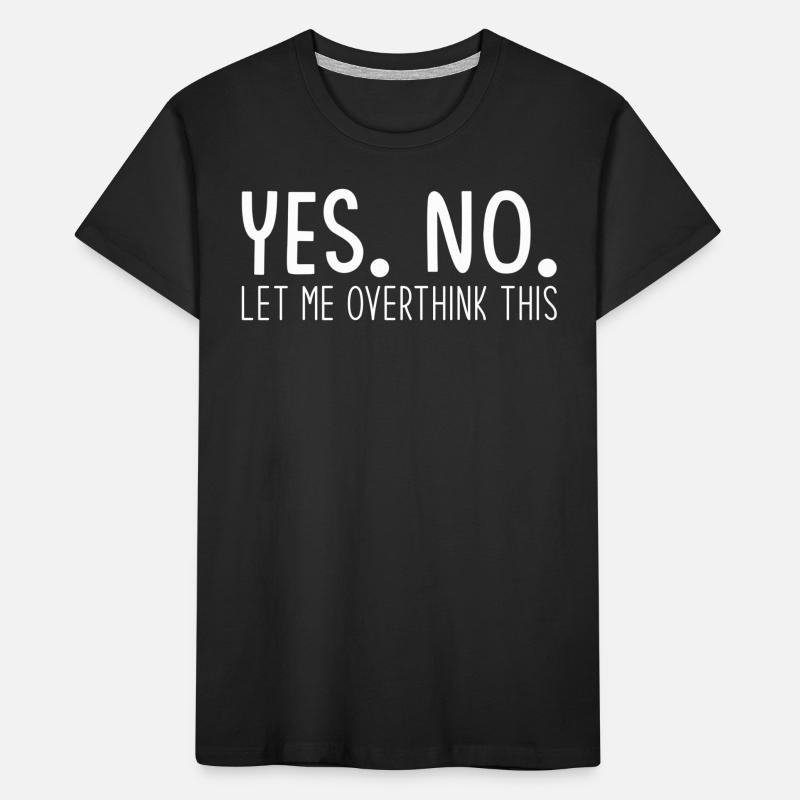 Overthinker Overthinking Kids' Premium Organic T-Shirt