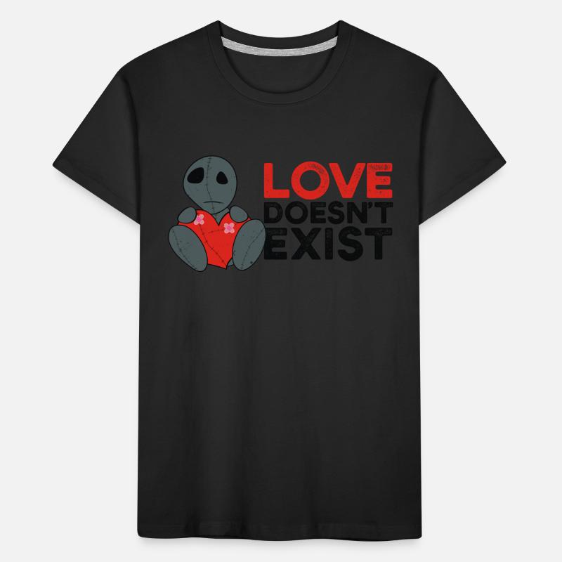 Love Doesn't Exist | Emo clothes | Emocore Goth Do Kids' Premium Organic T-Shirt