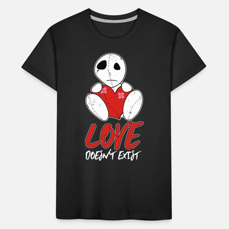 Love Doesn't Exist | Emo clothes | Emocore Goth Do Kids' Premium Organic T-Shirt