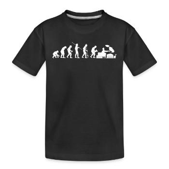 Sauna - Kinder Premium Bio T-Shirt - Schwarz - Vorne