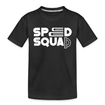 Équipe d’éducation de l’enfance en difficulté Profession Enseignant en éducation de l’enfance en difficulté - T-shirt bio Premium Enfant - noir - Devant