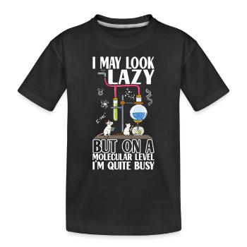 Chimiste chimiste - T-shirt bio Premium Enfant - noir - Devant