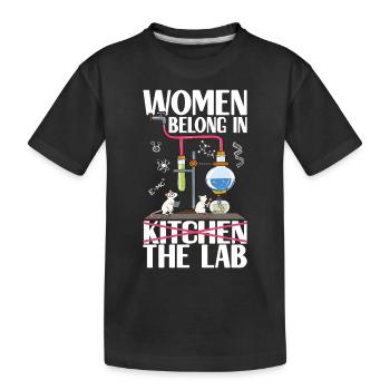 Chimiste chimiste - T-shirt bio Premium Enfant - noir - Devant