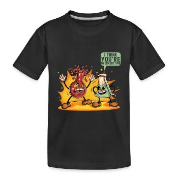 Chimiste chimiste - T-shirt bio Premium Enfant - noir - Devant