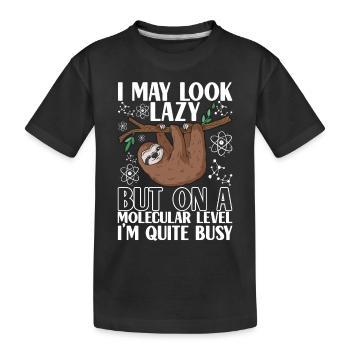 Chimiste chimiste - T-shirt bio Premium Enfant - noir - Devant