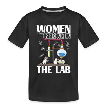 Chimiste chimiste - T-shirt bio Premium Enfant - noir - Devant