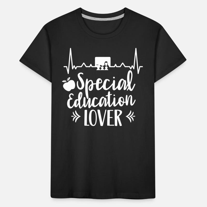 Amoureux de l’enfance en difficulté Enseignant en éducation de l’enfance en difficulté T-shirt bio Premium Enfant
