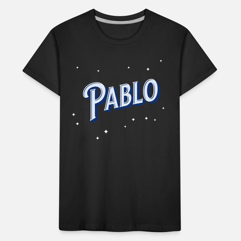 Pablo name personalized Kids' Premium Organic T-Shirt