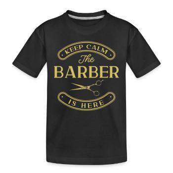 Coiffeur Disant Cadeau Salon de coiffure Coiffeur - T-shirt bio Premium Enfant - noir - Devant