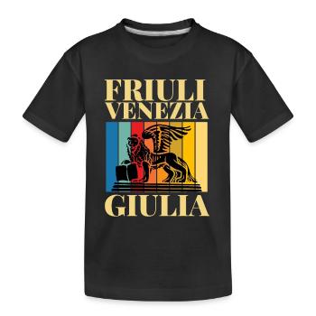 Venise Gondole Italie Venise - T-shirt bio Premium Enfant - noir - Devant