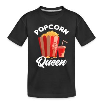 Film Popcorn Lover - T-shirt bio Premium Enfant - noir - Devant