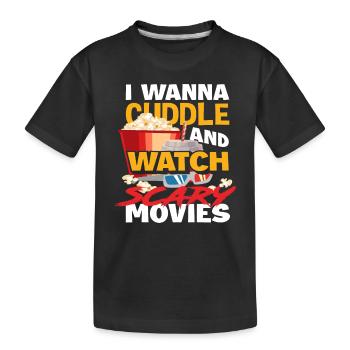 Film d’horreur Films Amateurs Cinéma - T-shirt bio Premium Enfant - noir - Devant