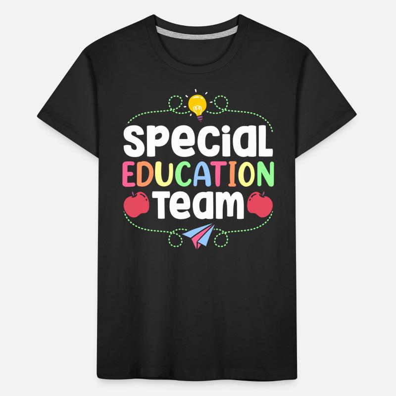 Équipe d’éducation de l’enfance en difficulté Profession Enseignant en éducation de l’enfance en difficulté T-shirt bio Premium Enfant