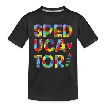 Speducator Enseignant en éducation spécialisée En éducation spécialisée - T-shirt bio Premium Enfant - noir - Devant