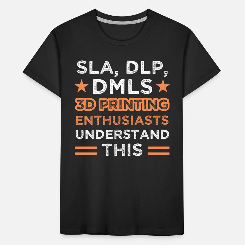 Machine graphique Nerd Print Tech T-shirt bio Premium Enfant