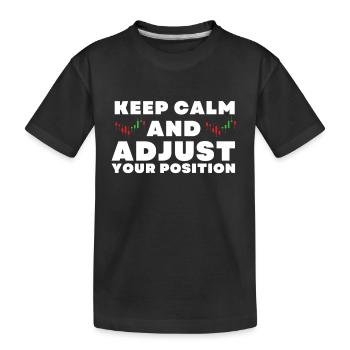 Options Trading Cash Secured Puts Future Forex - T-shirt bio Premium Enfant - noir - Devant