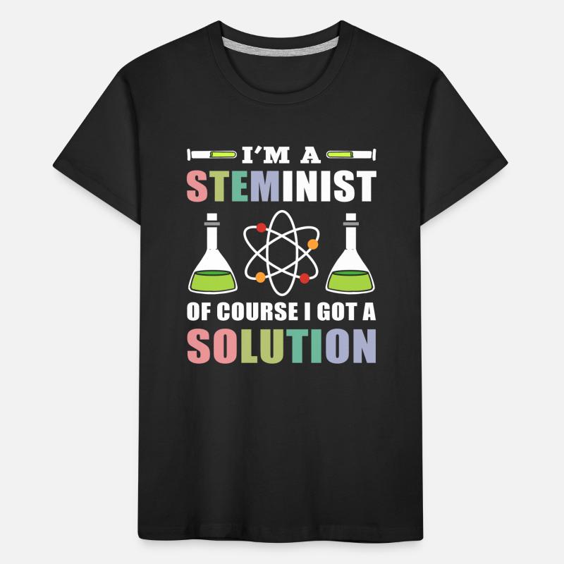 Je suis un Steminis Bien sûr, j’ai une solution T-shirt bio Premium Enfant