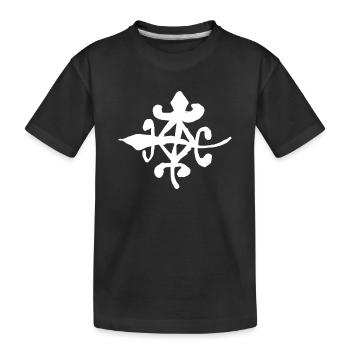 Egypt Ancient Symbol Unity - Kids' Premium Organic T-Shirt - black - Front
