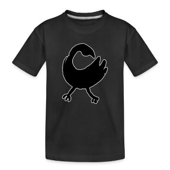 Egypte Ancien Symbole Sagesse - T-shirt bio Premium Enfant - noir - Devant