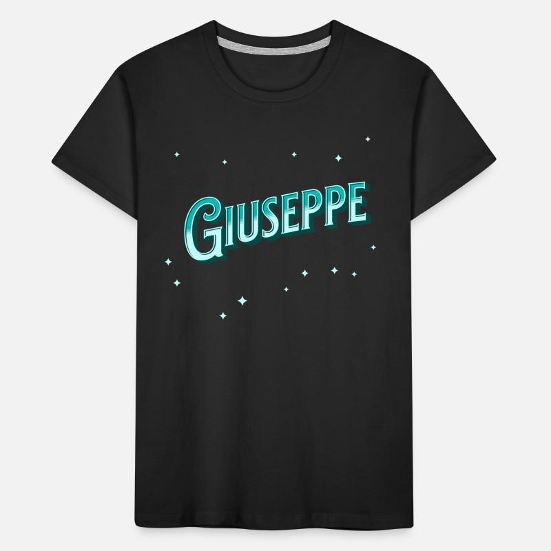 Giuseppe name personalized Kids' Premium Organic T-Shirt