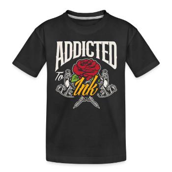 Tattoo Tattoos Tattoo Hobby Gift - Kids' Premium Organic T-Shirt - black - Front