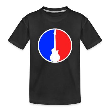 Logo d’Egitarre - T-shirt bio Premium Enfant - noir - Devant