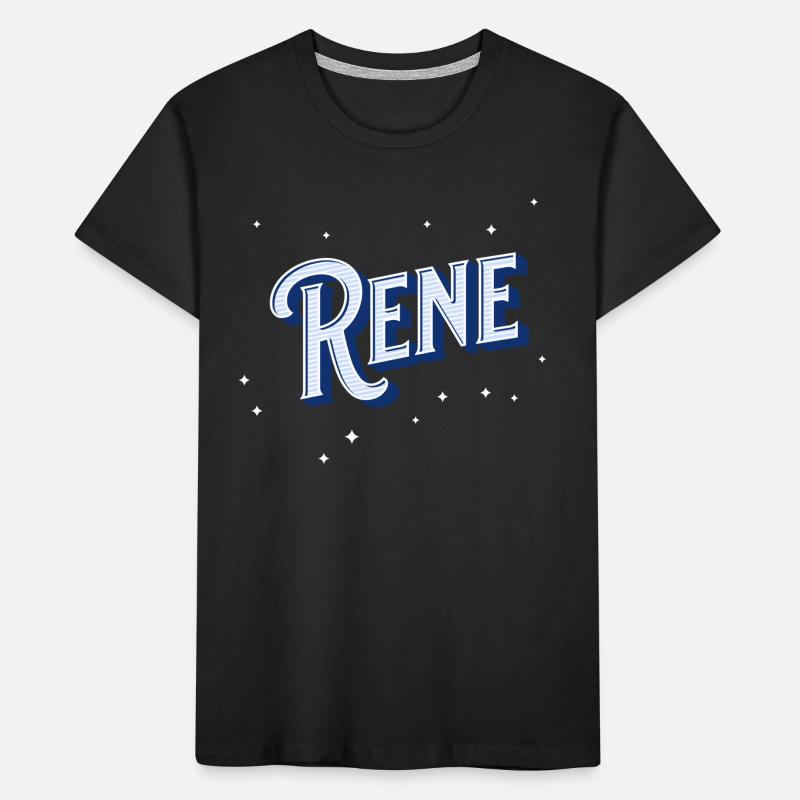 Rene name personalized Kids' Premium Organic T-Shirt