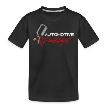Peintre automobile, Peintreologue Peintre automobile - T-shirt bio Premium Enfant - noir - Devant