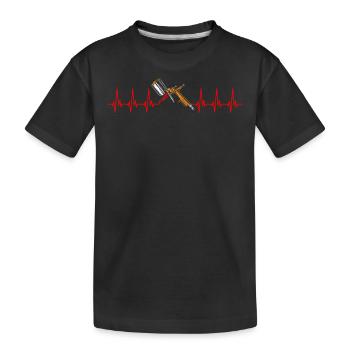 Peintre automobile, Peintreologue Peintre automobile - T-shirt bio Premium Enfant - noir - Devant