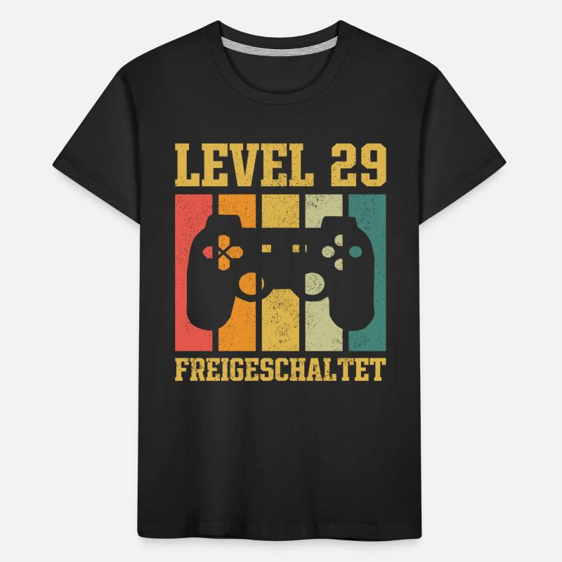Level 29 freigeschaltet Kinder Premium Bio T-Shirt