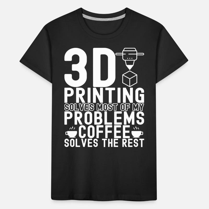 Impression 3D T-shirt bio Premium Enfant