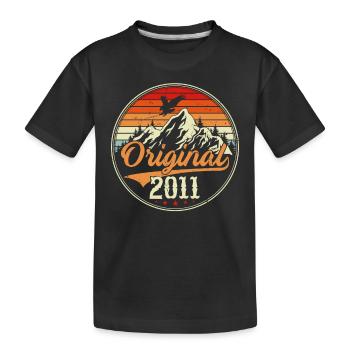 Original 2011 - T-shirt bio Premium Enfant - noir - Devant