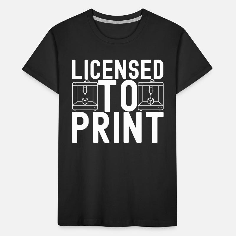 Impression 3D T-shirt bio Premium Enfant