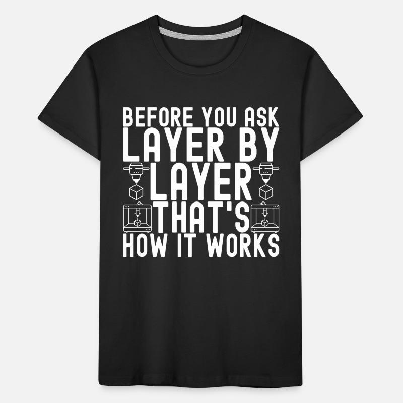 3D printing Kids' Premium Organic T-Shirt