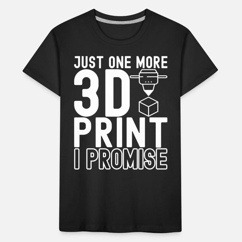 Impression 3D T-shirt bio Premium Enfant