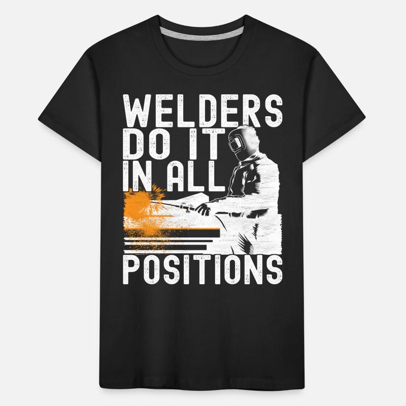 Welders Welding Kids' Premium Organic T-Shirt