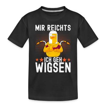 Schweißer Schweißen - Kinder Premium Bio T-Shirt - Schwarz - Vorne