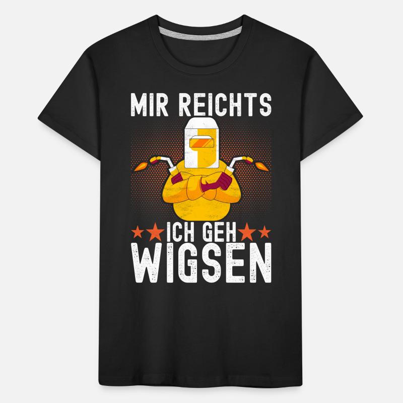 Welder welding Kids' Premium Organic T-Shirt